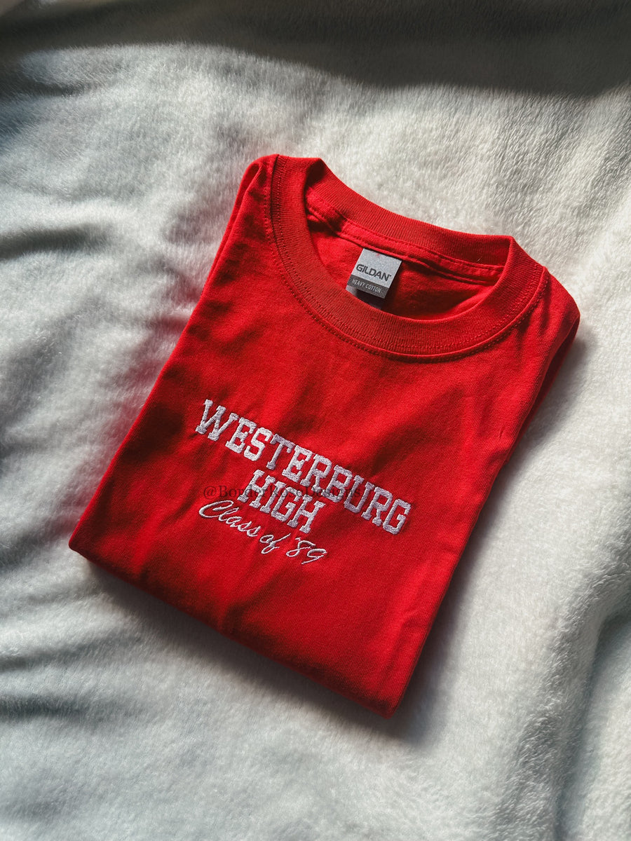 Westerburg High Heathers Ready to Ship Unisex Embroidered T Shirt ...