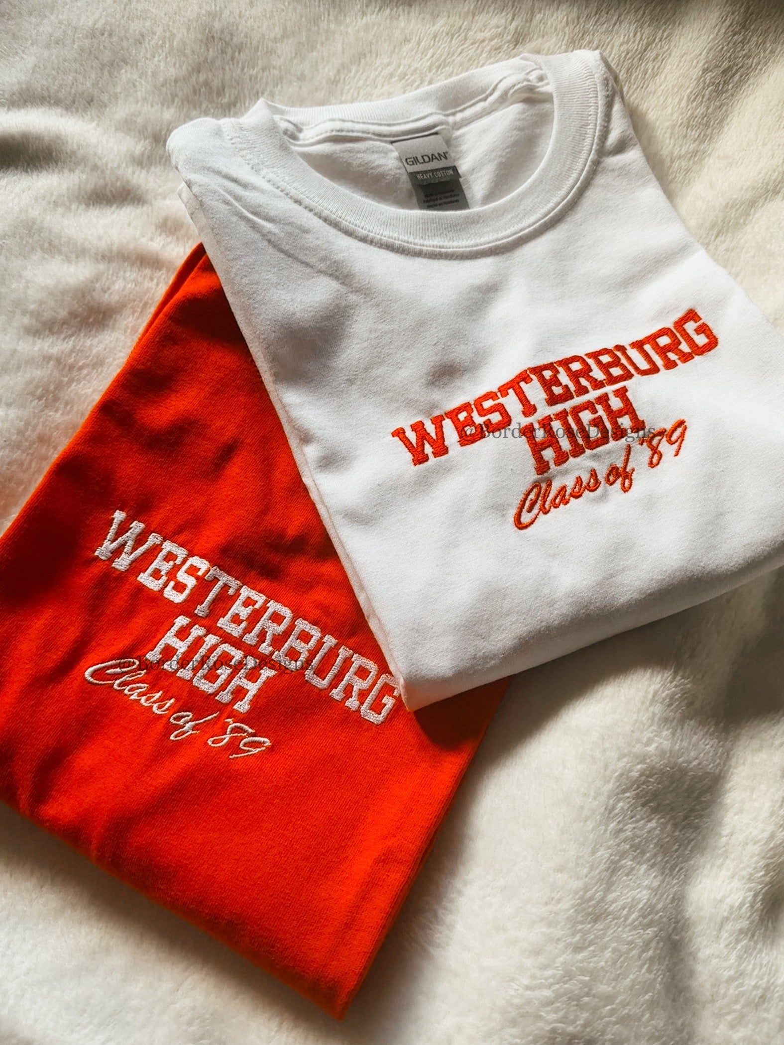 Westerburg High Heathers Ready to Ship Unisex Embroidered T Shirt