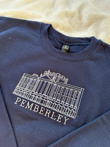 Pemberley Unisex Embroidered Sweatshirt