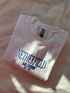 Netherfield Ballroom Unisex Embroidered Sweatshirt