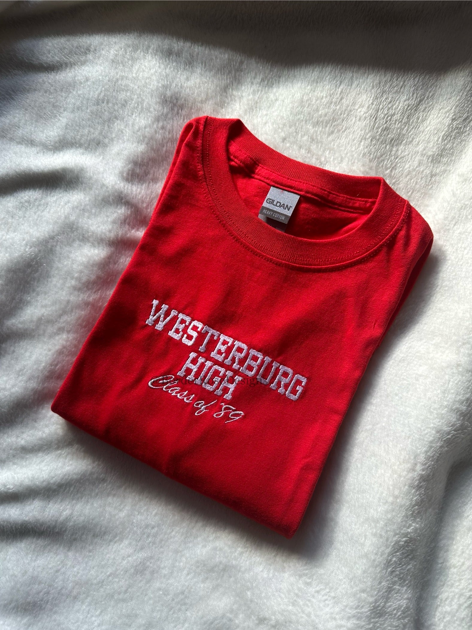 Westerburg High Heathers Ready to Ship Unisex Embroidered T Shirt