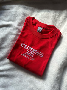 Westerburg High Heathers Ready to Ship Unisex Embroidered T Shirt