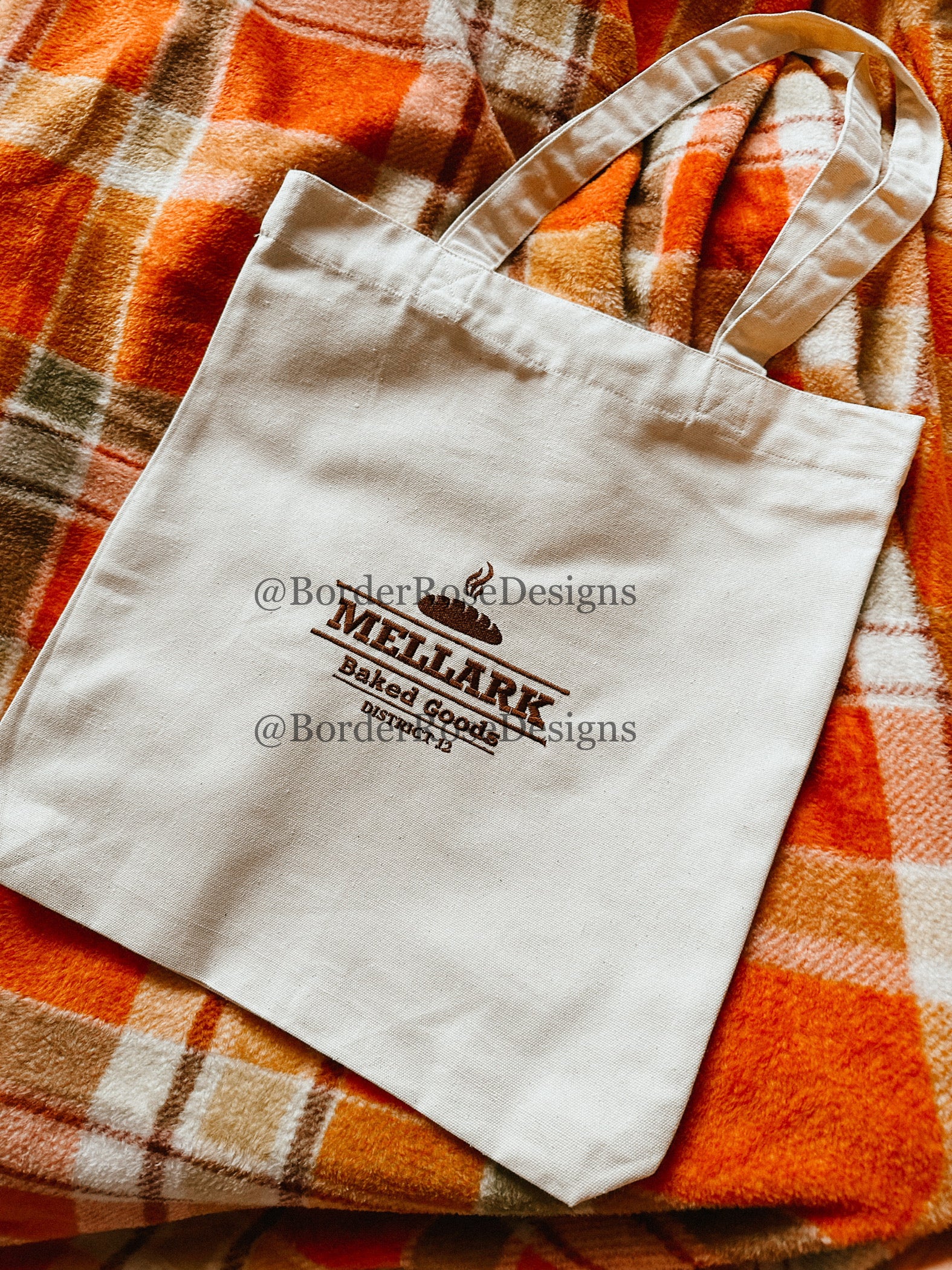 Mellark Baked Goods Embroidered Tote Bag