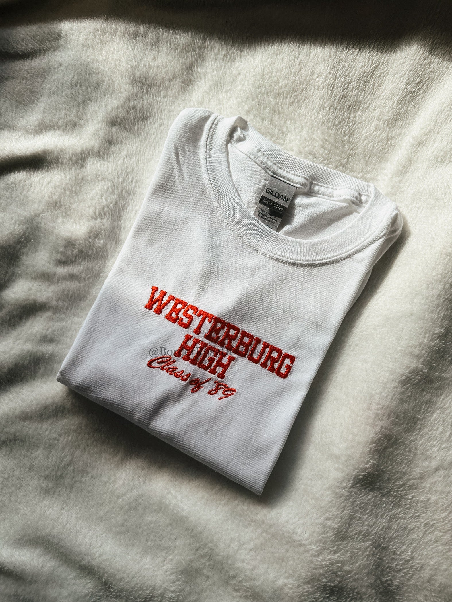 Westerburg High Heathers Ready to Ship Unisex Embroidered T Shirt