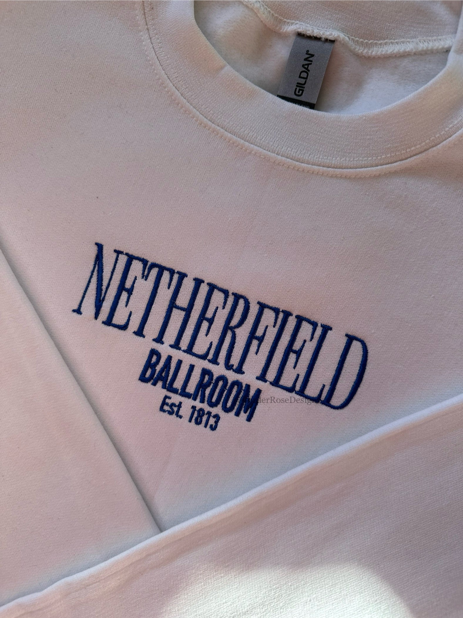 Netherfield Ballroom Unisex Embroidered Sweatshirt