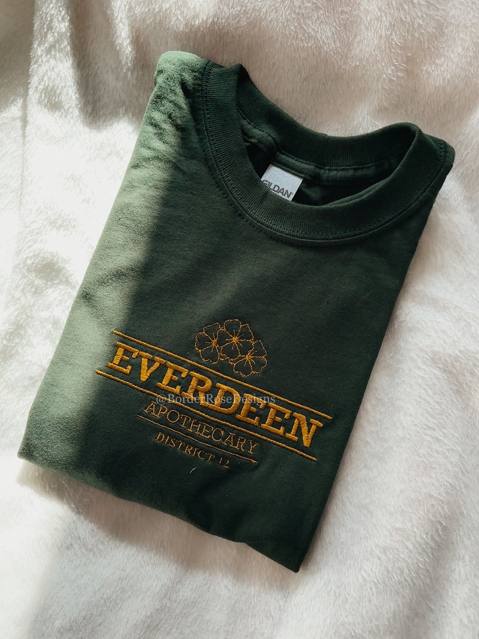 Everdeen's Apothecary Ready to Ship Unisex Embroidered T Shirt