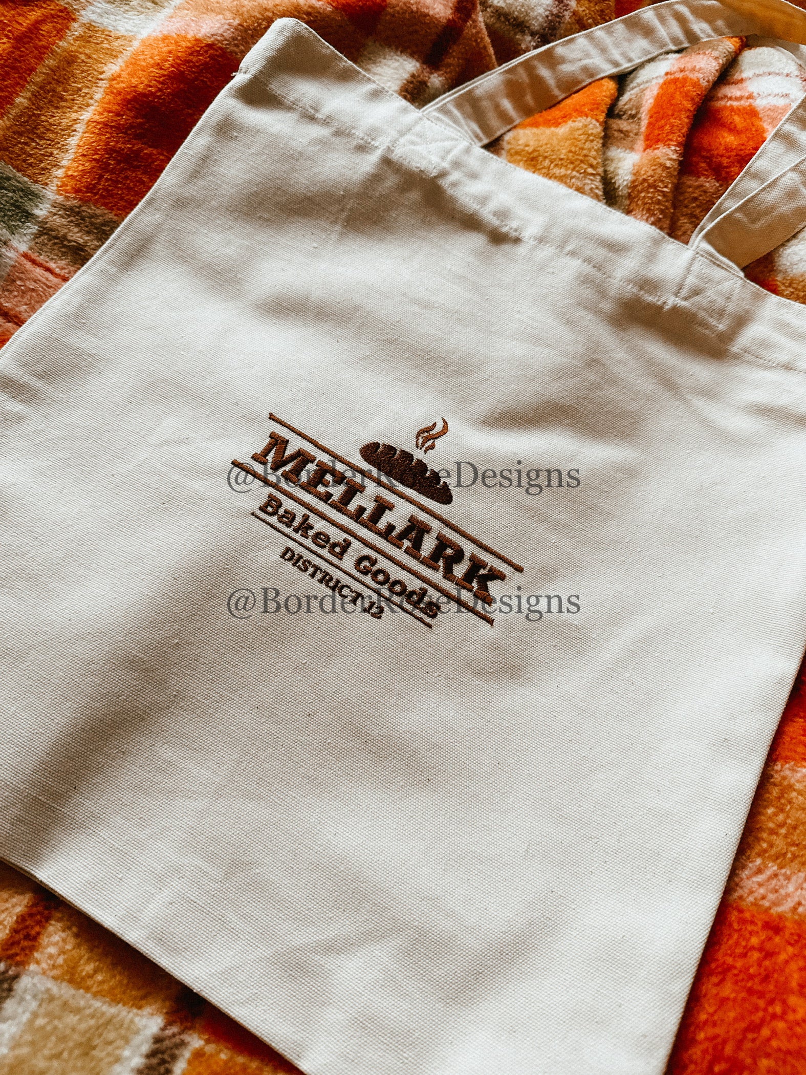 Mellark Baked Goods Embroidered Tote Bag