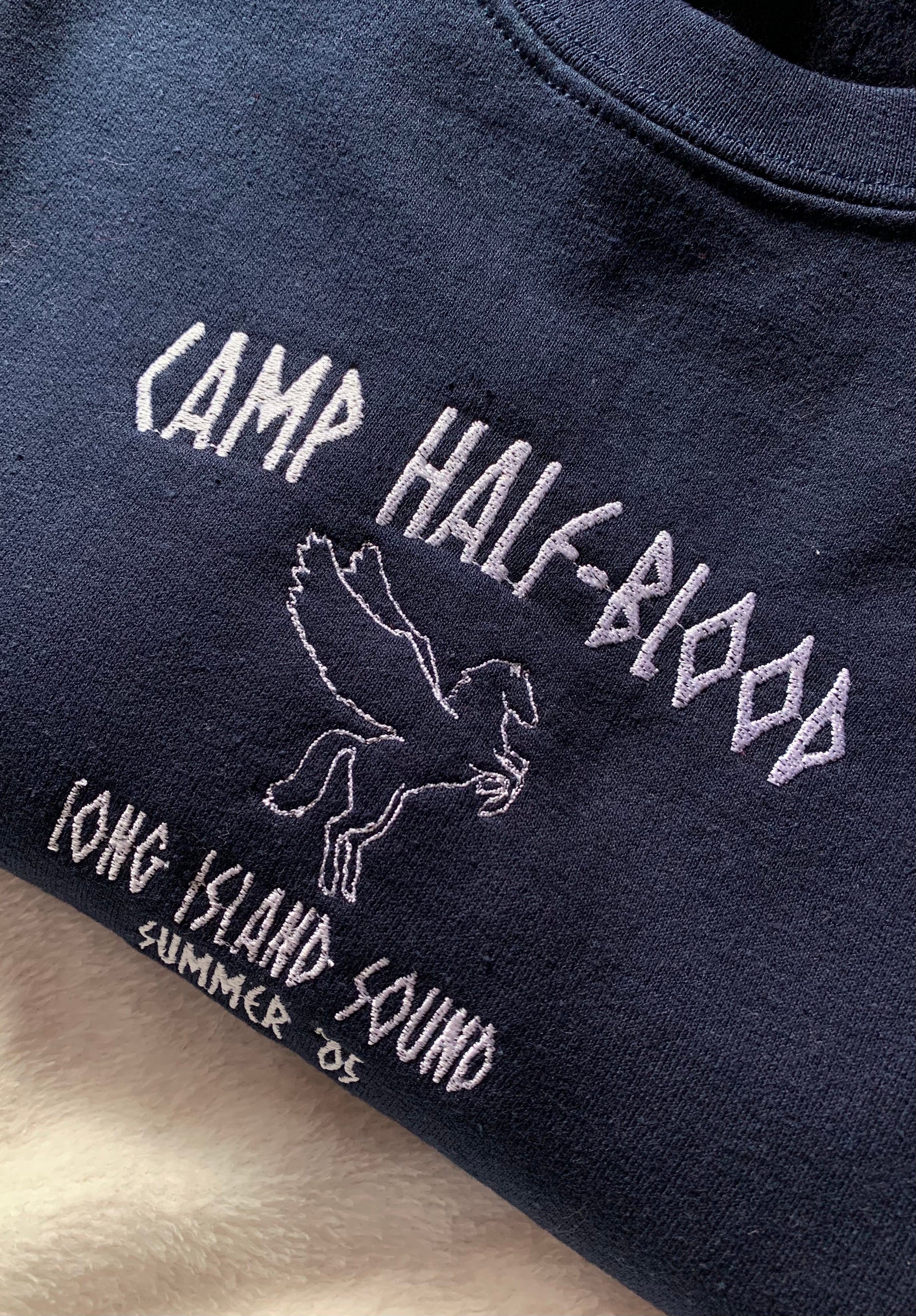 Camp Half-Blood Unisex Embroidered Sweatshirt