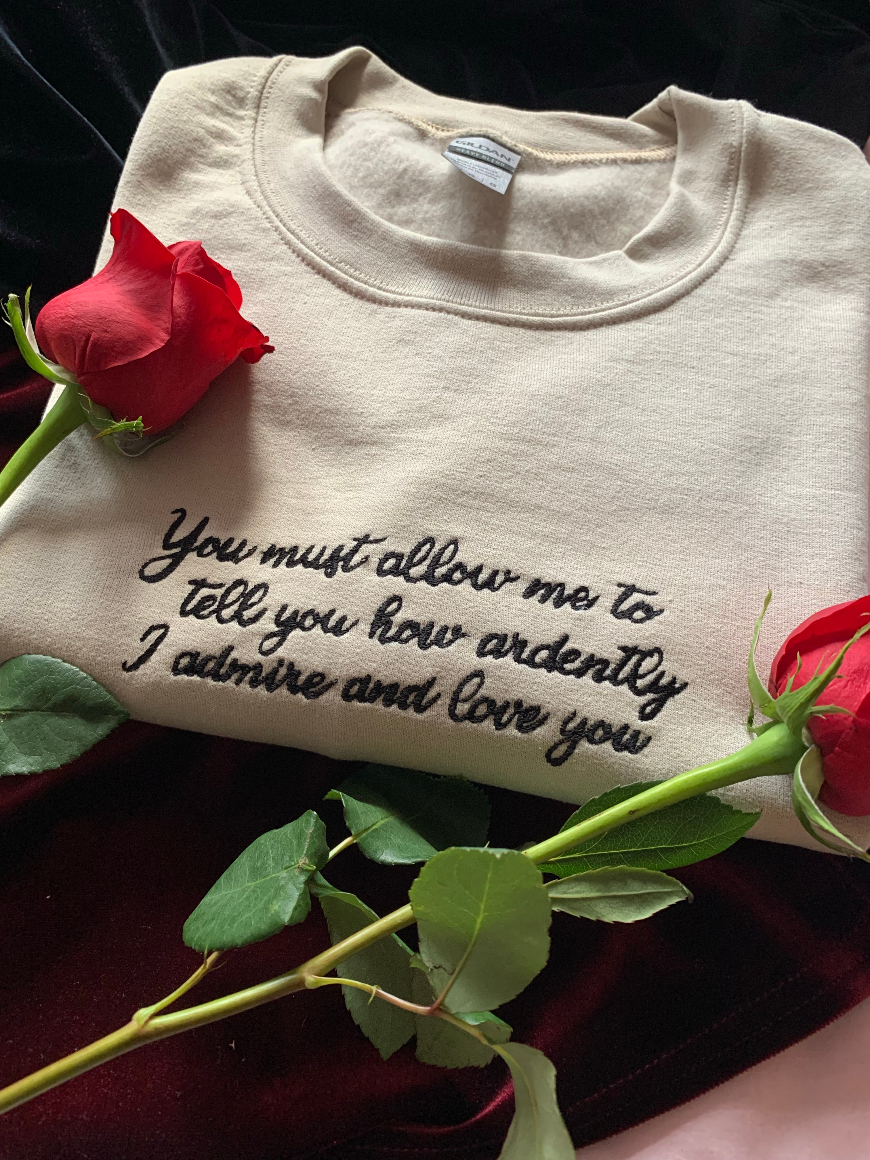 Admire and Love Unisex Sweatshirt