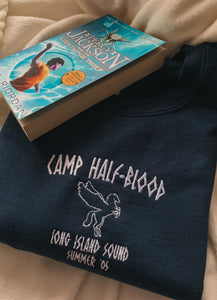 Camp Half-Blood Unisex Embroidered Sweatshirt