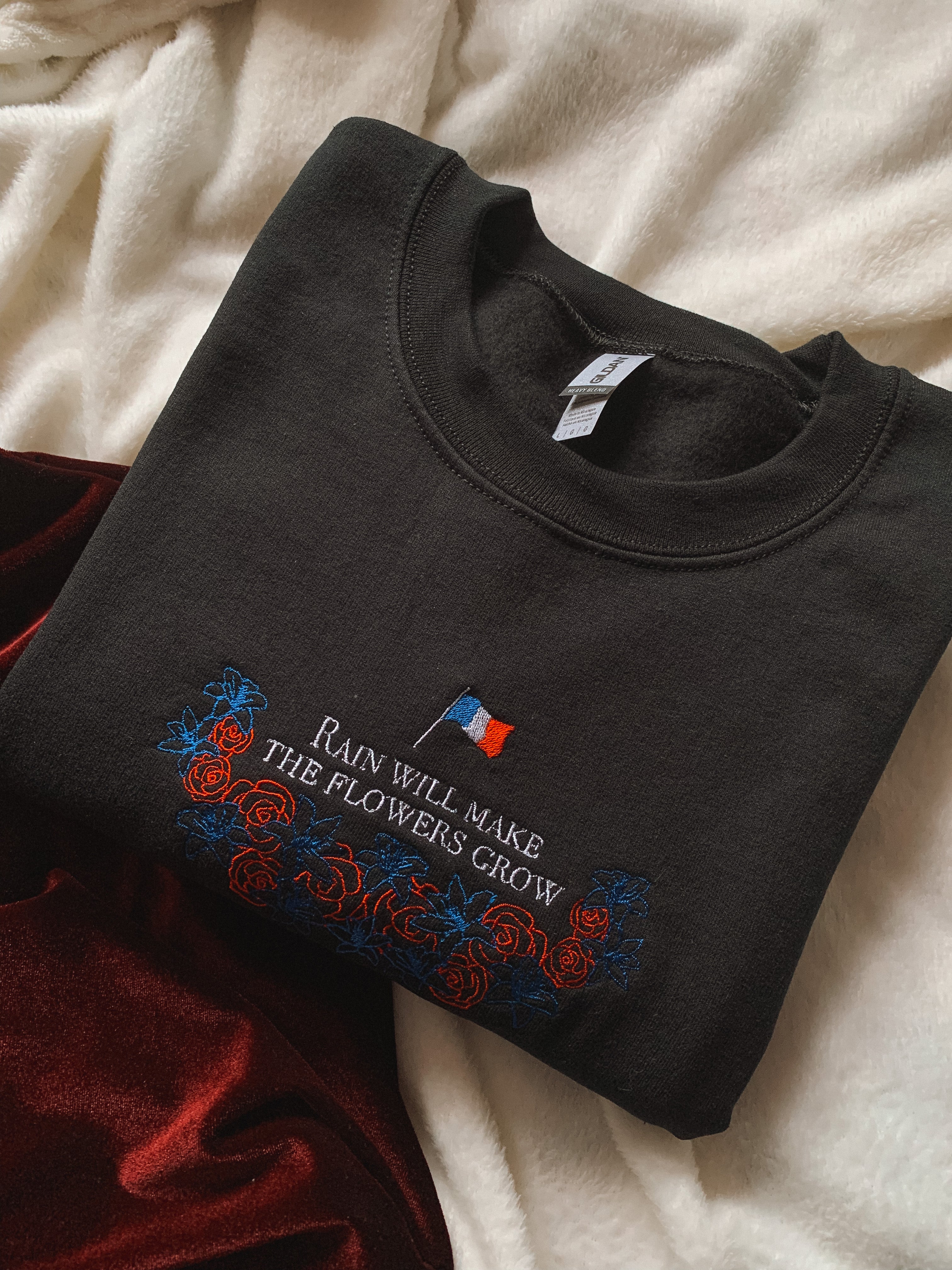 Rain Will Make the Flowers Grow Les Misérables Unisex Sweatshirt